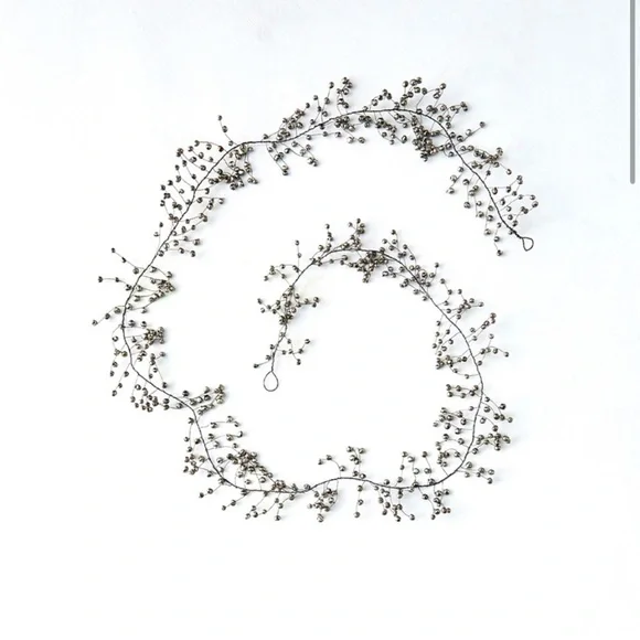 NWT Anthropologie/Terrain gold/brass jingle bell garland - Picture 1 of 6